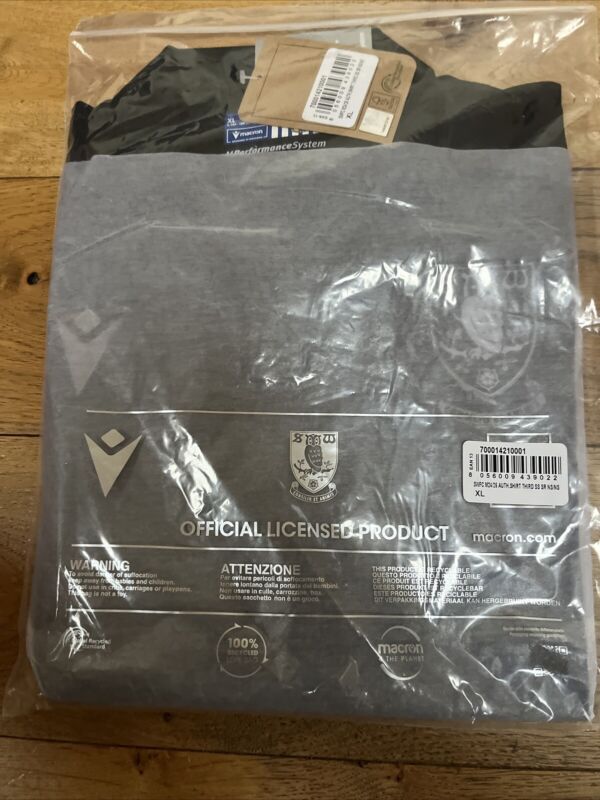 Limited EditionSheffield Wednesday SWFC Blackout Third Kit Mens Shirt XL for sale on Ebay
