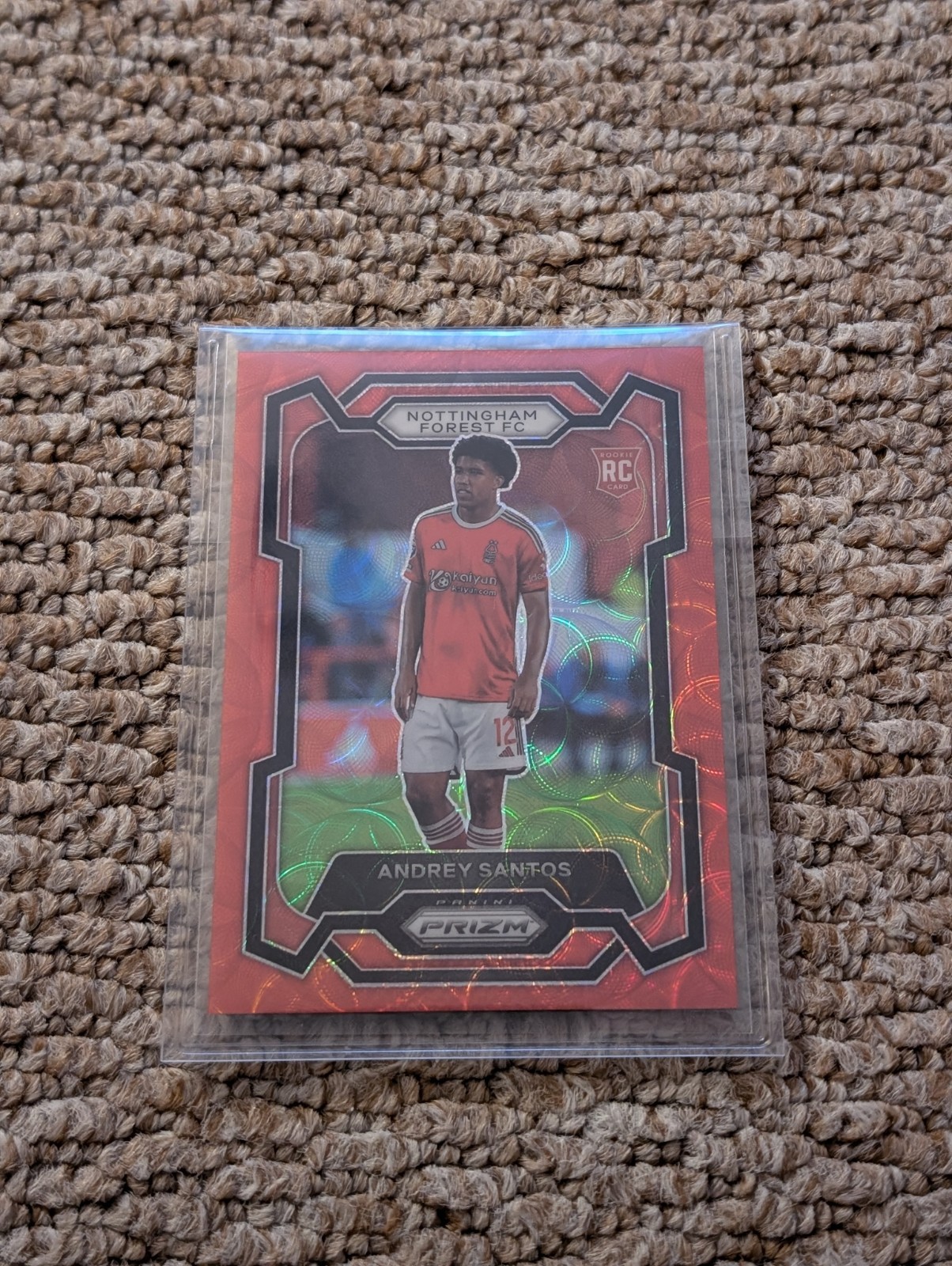 Andrey Santos Rookie /30 Panini Prizm 2023/24 Chelsea Nottingham Forest RC SSP for sale on Ebay