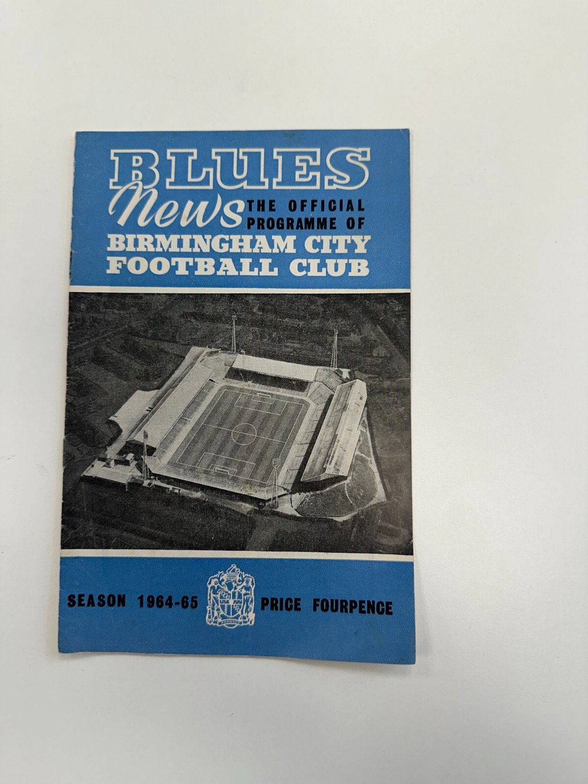 Birmingham City Football Club vs Manchester United, Programme 1964-65 for sale on Ebay
