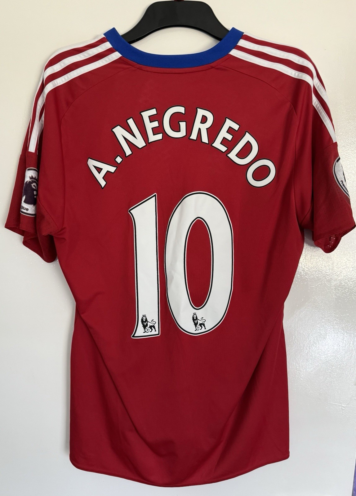 Middlesbrough Home Shirt, 2016-17 Size Xl , Negredo Printing for sale on Ebay
