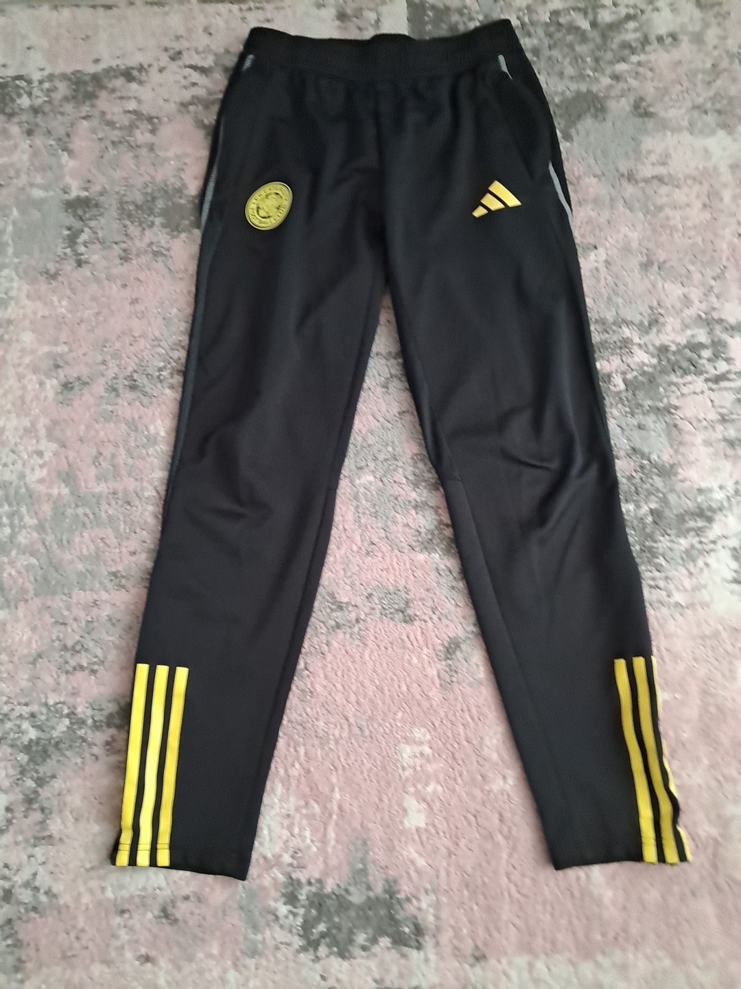 Leicester City Black Training Bottoms,  Size 13-14 Years, Adidas, Season 23-24 for sale on Ebay
