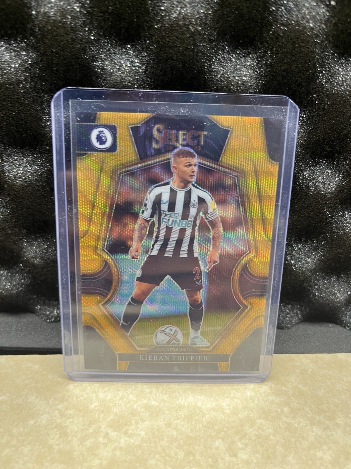 Kieran Trippier 10/10 Gold Pulsar 2022-23 Panini Select Newcastle United NUFC for sale on Ebay