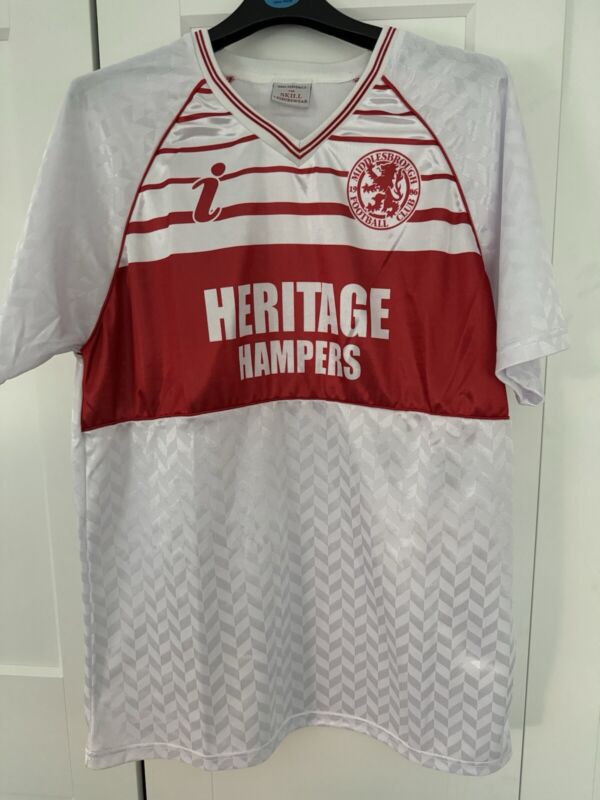 Middlesbrough 1989 Third Shirt Heritage Hampers XL for sale on Ebay