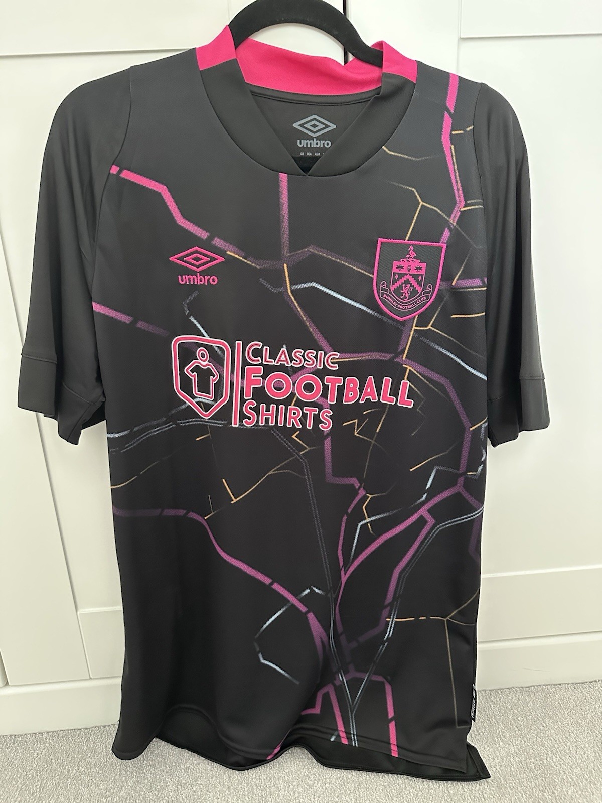 Burnley 2022/23 Third Shirt - Men’s Large for sale on Ebay