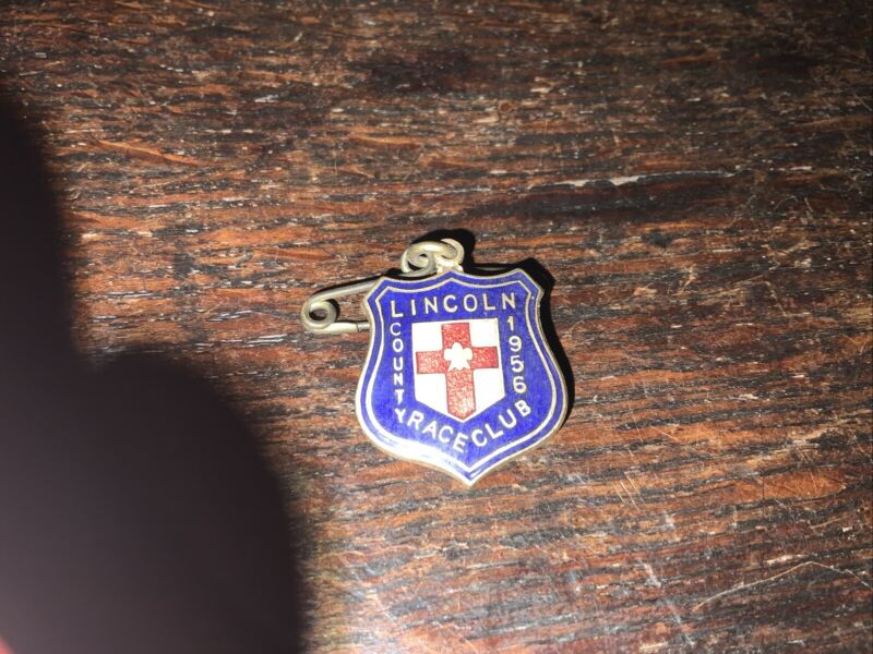Lincoln Lincolnshire Racecourse Enamel Badge 1956 Horse Racing  for sale on Ebay
