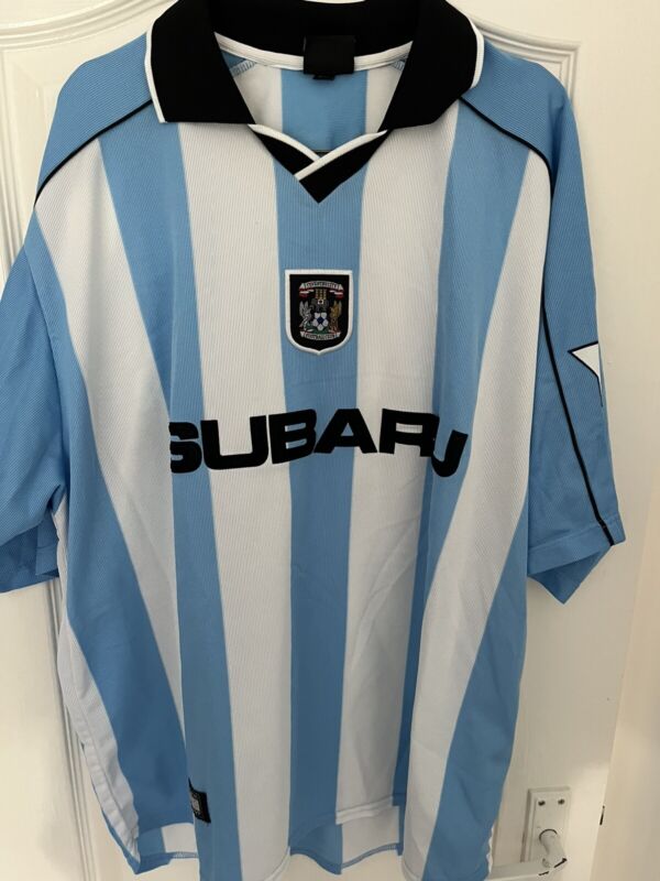 Coventry City Shirt 2000-01 Home Size X-Large Hadji for sale on Ebay