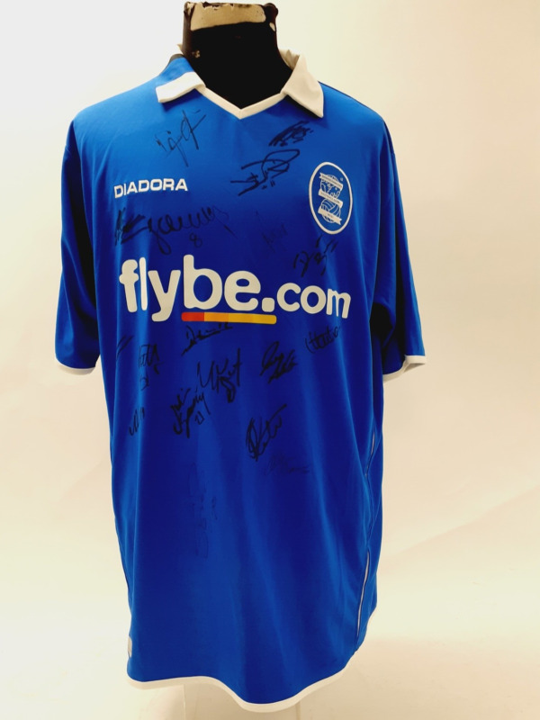Vintage Birmingham City FC Signed 2004/05 Jersey Diadora XL Football Memorabilia for sale on Ebay