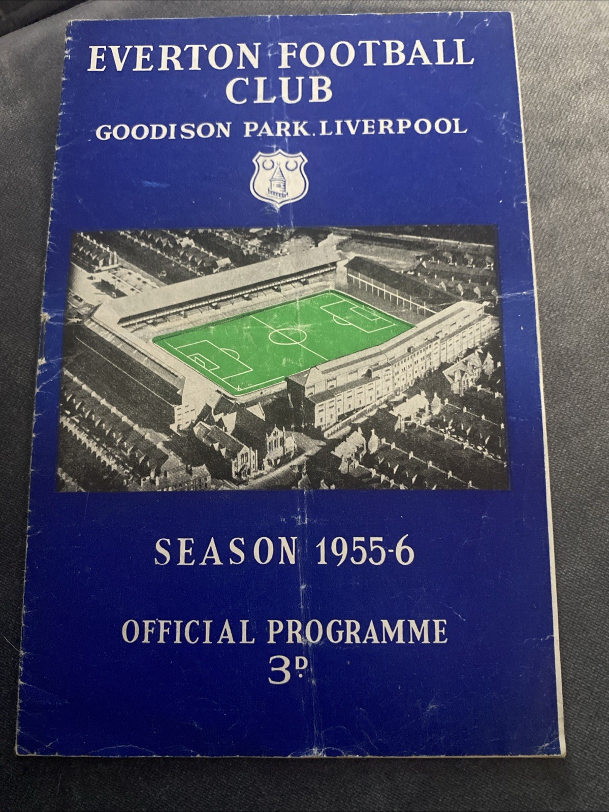 Everton Manchester United 1955-56 Season Division One Busby Babes Programme for sale on Ebay
