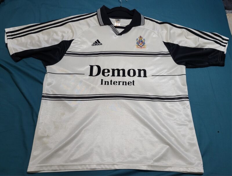Fulham Football Club Home Shirt 2000/01 Season XL Size Retro Vintage Adidas for sale on Ebay