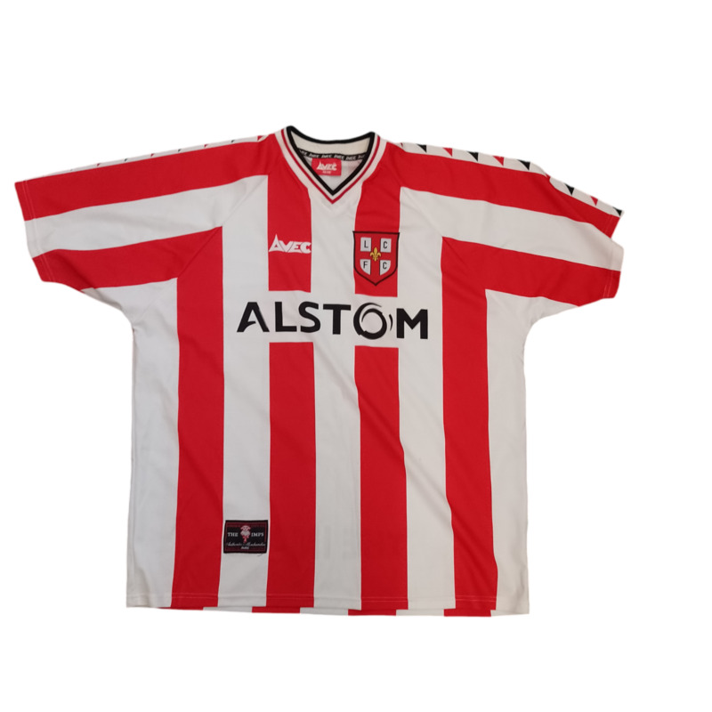 Vintage Lincoln City 1999/2000 Home  Football Shirt Size 46/48 for sale on Ebay