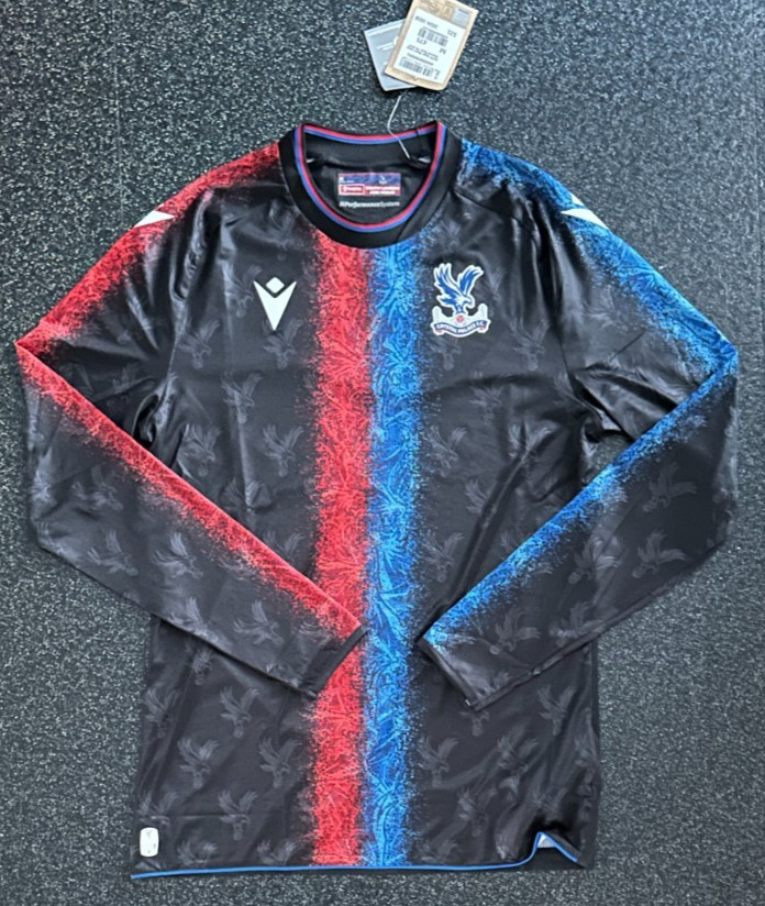 BNWT Macron Crystal Palace Body Player Fit Away Shirt - Medium - Unsponsored for sale on Ebay