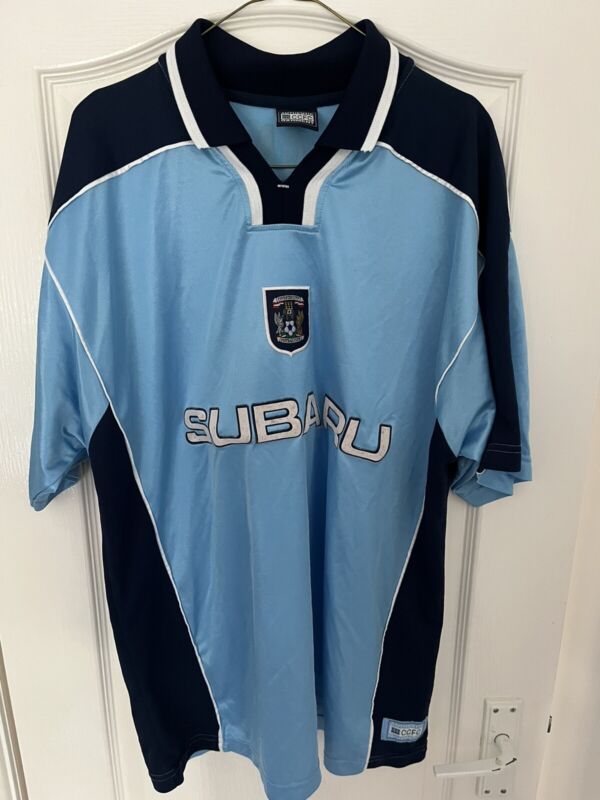 Coventry City Shirt 1999-00 Home Size X-Large Robbie Keane for sale on Ebay