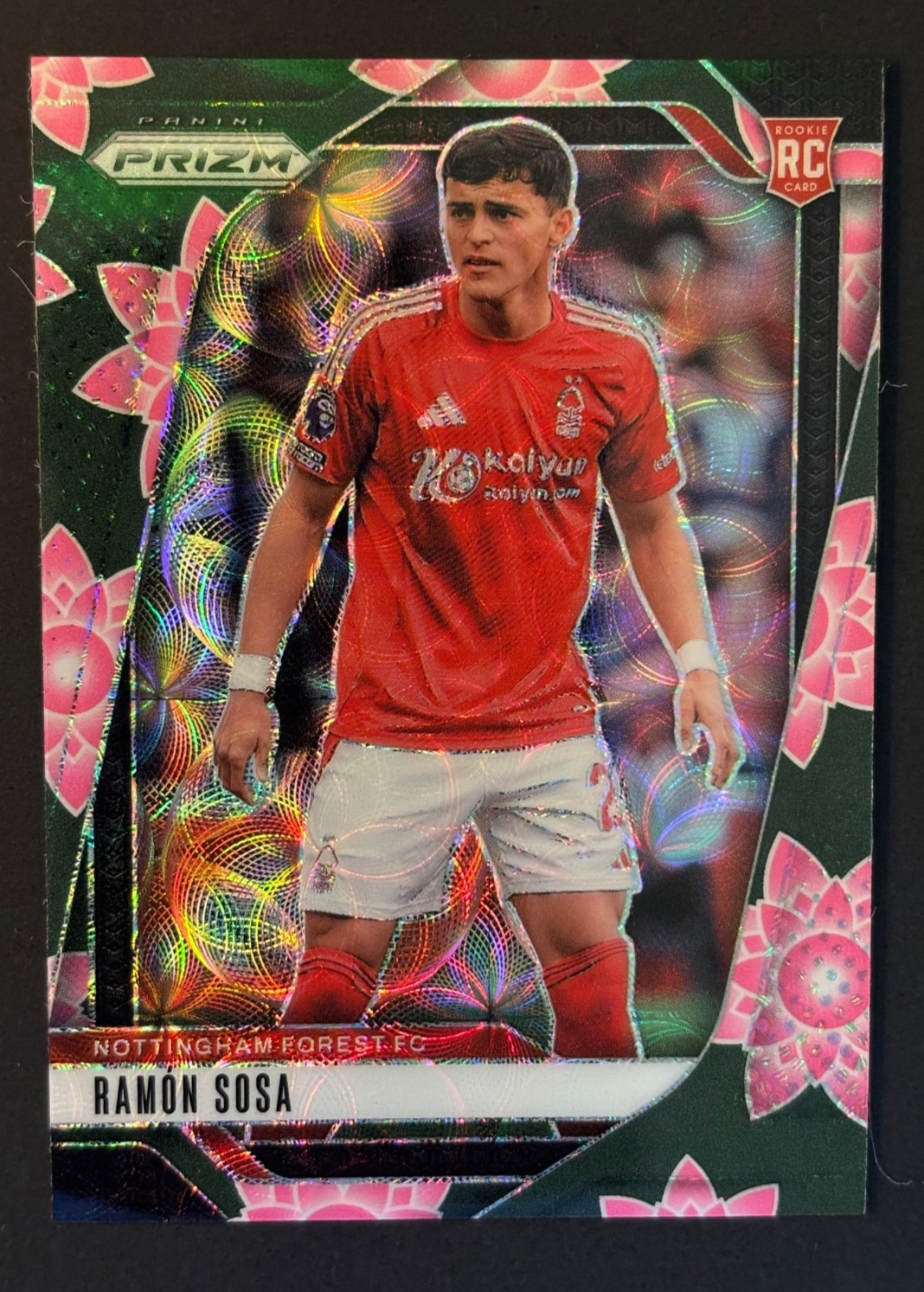 Ramon Sosa RC Nottingham Forest **/18** Lotus Flower 2024-25 Prizm for sale on Ebay
