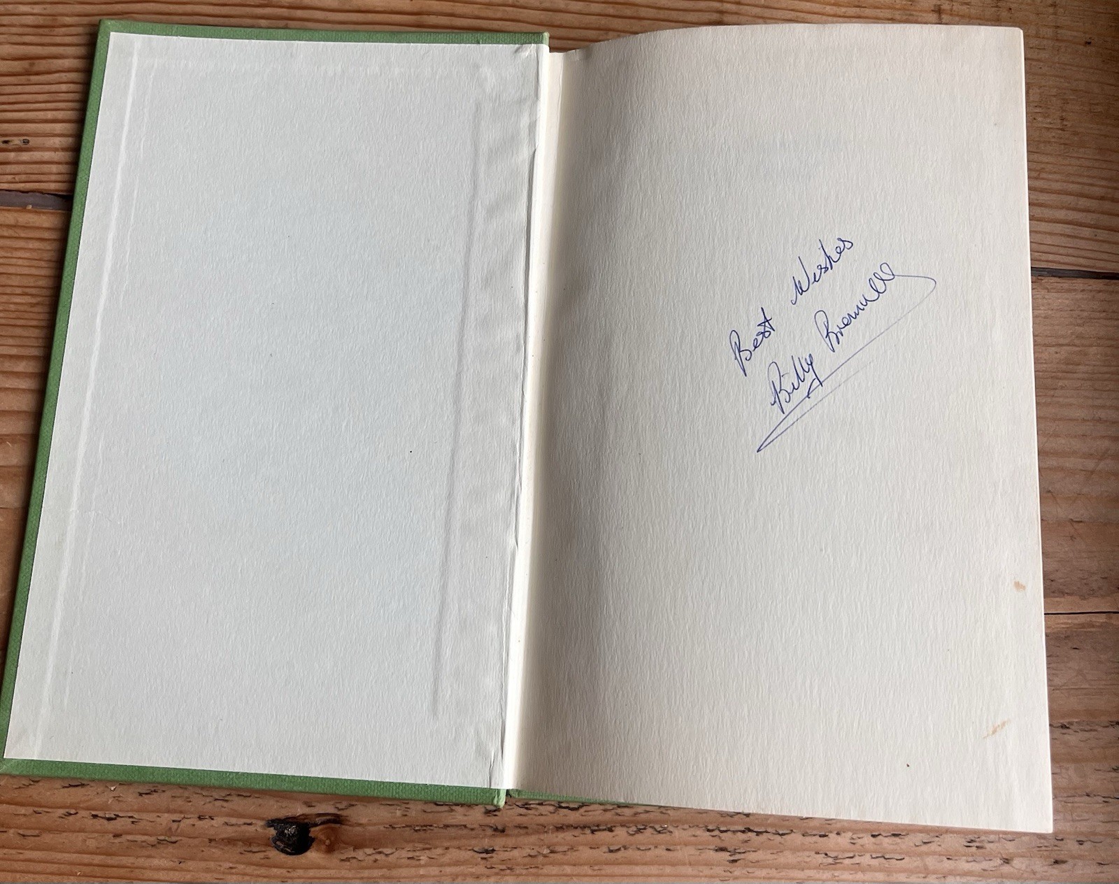 Billy Bremner You Get Nowt for Being 2nd Signed Leeds United 1969 1st Edition  for sale on Ebay