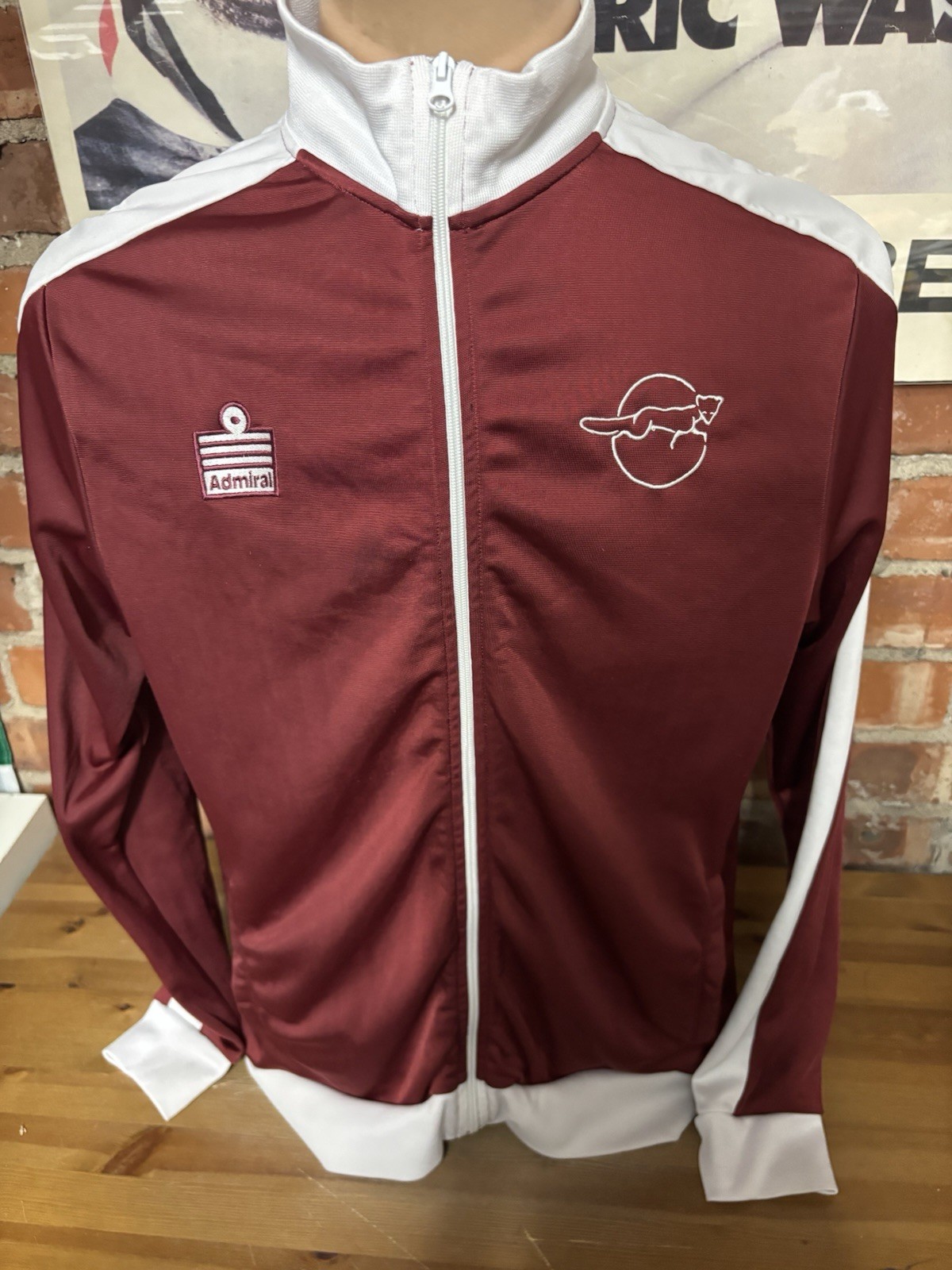 ADMIRAL LEICESTER CITY RETRO ANTHEM JACKET ADULT SIZE XL FILBERT STREET for sale on Ebay