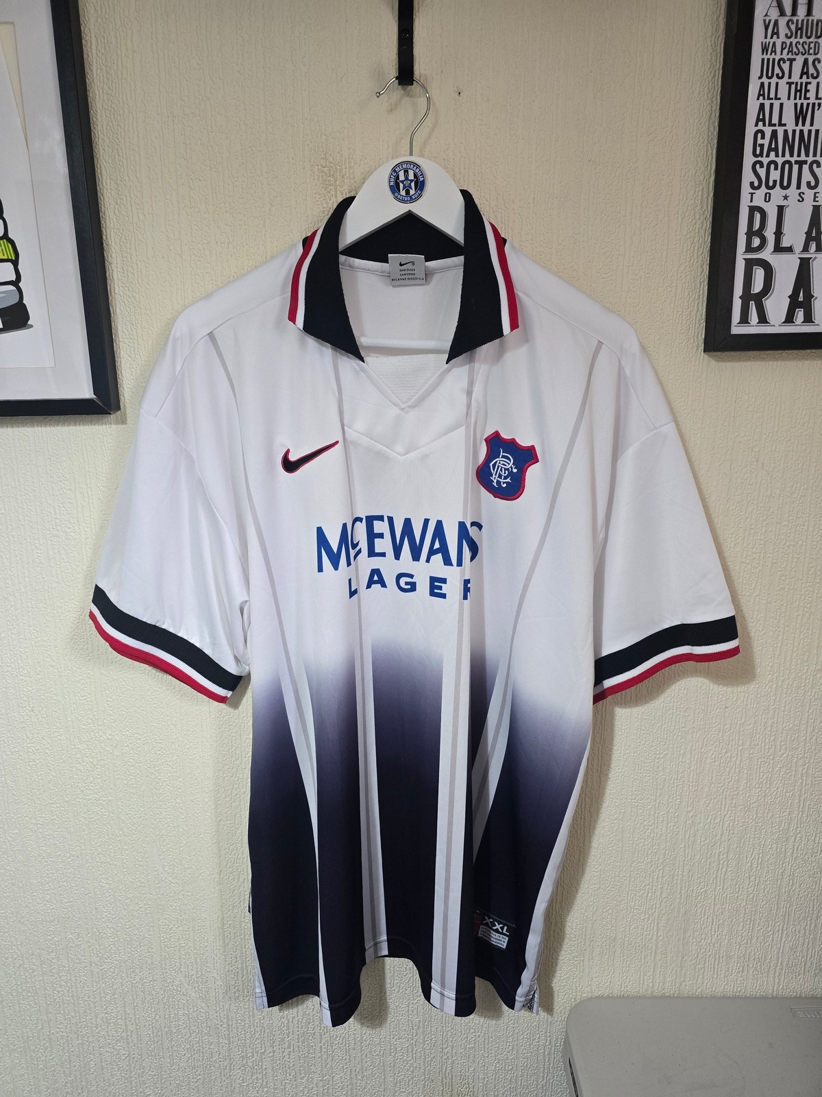Glasgow Rangers 1997/99 Nike away shirt - XXL for sale on Ebay