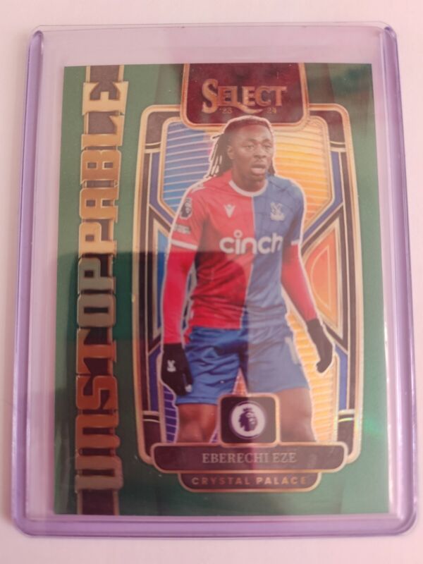 2023-2024 Panini Select EPL #Unstoppable Eberechi Eze /5 #Crystal Palace for sale on Ebay