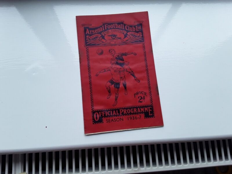 Arsenal V Watford, London  Combination, 3rd October 1936, Reserves  for sale on Ebay
