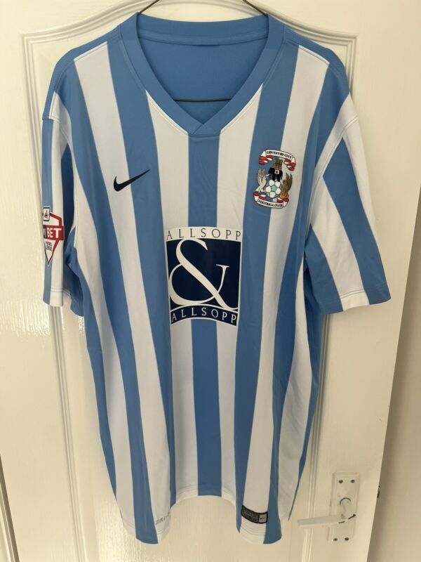 Coventry City Shirt 2015-16 Home Size Large Joe Cole for sale on Ebay