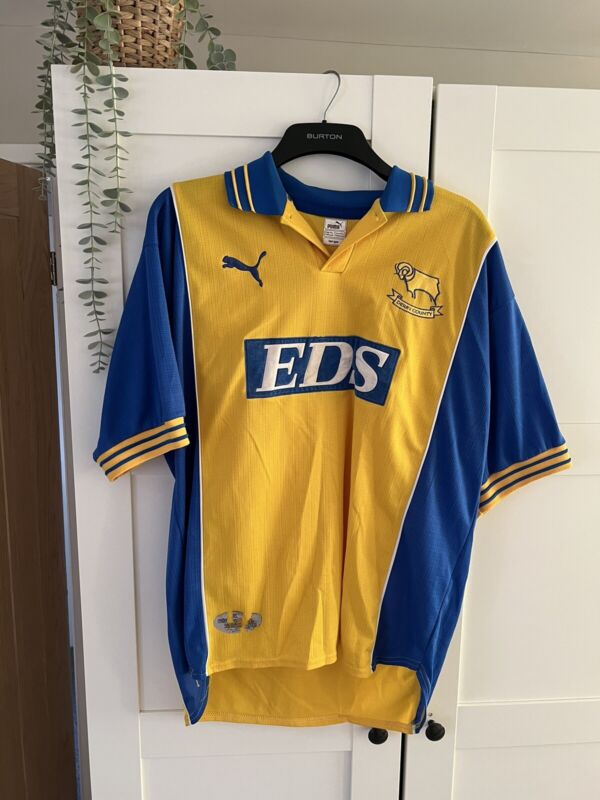 1999-01 DERBY COUNTY SHIRT L for sale on Ebay