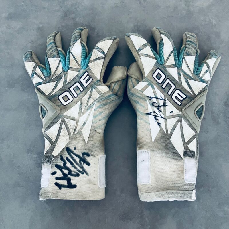 Match Worn / Signed Millwall / Lincoln City Goalkeeper Gloves Lukas Jensen for sale on Ebay