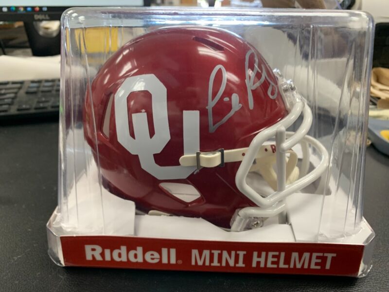 Lincoln Riley Signed Autographed Oklahoma OU Mini Helmet FANATICS COA for sale on Ebay