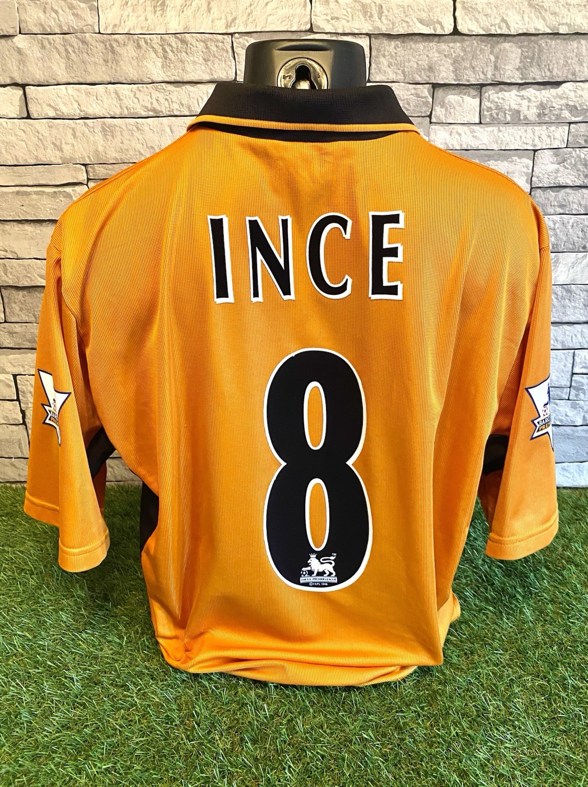 Wolverhampton Wanderers Wolves Paul Ince 8 Shirt for sale on Ebay