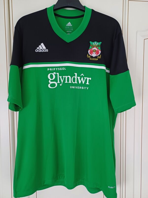Wrexham AFC football shirt - 2013/14 away shirt - Welcome To Wrexham - Wrecsam for sale on Ebay