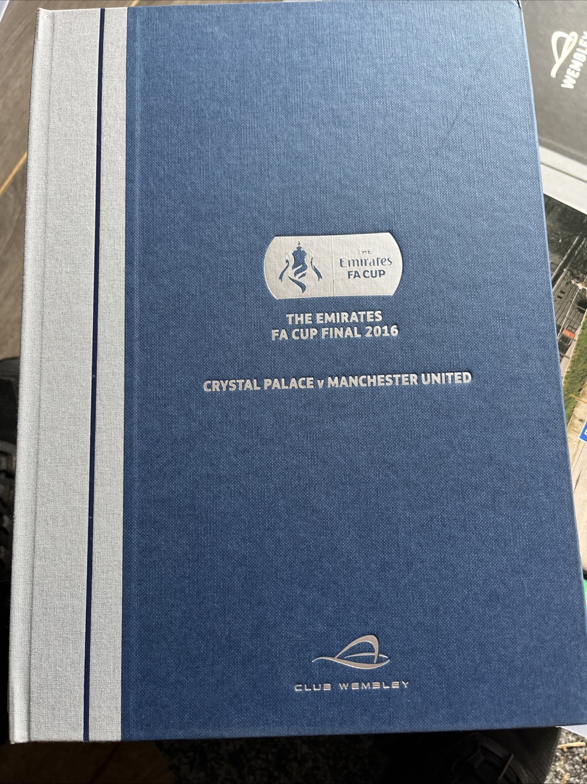 HARDBACK LTD EDITION CRYSTAL PALACE v MAN UTD 2016 FA CUP FINAL  Cert: 2252/2300 for sale on Ebay