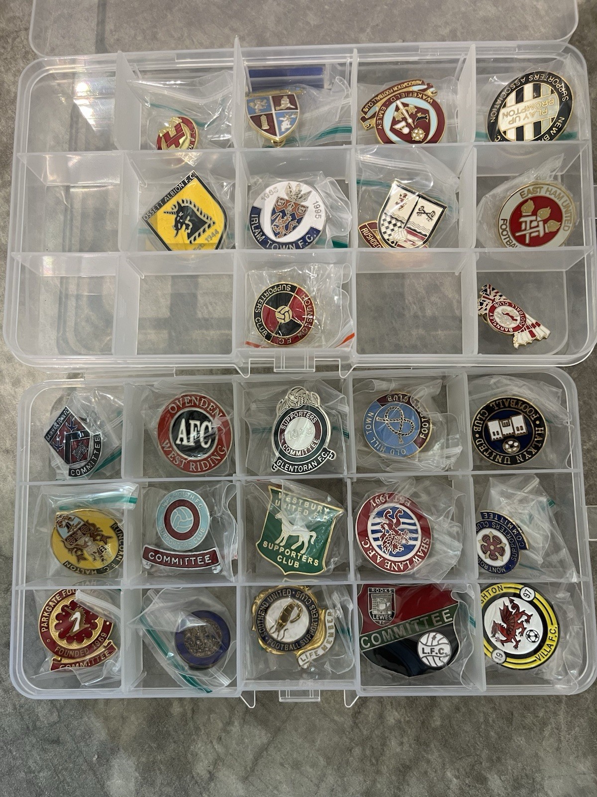 Football Club Badges 25 In Total for sale on Ebay