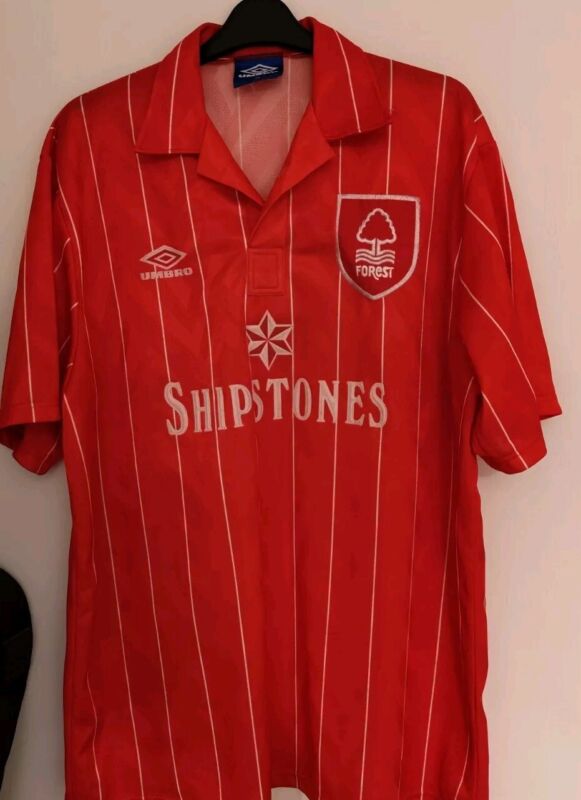 Nottingham Forest Retro Home Shirt 1992 - 1994 XL for sale on Ebay