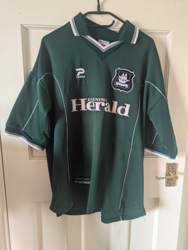 Plymouth Argyle Shirt 2001/2002 Home Shirt Large (Original) for sale on Ebay
