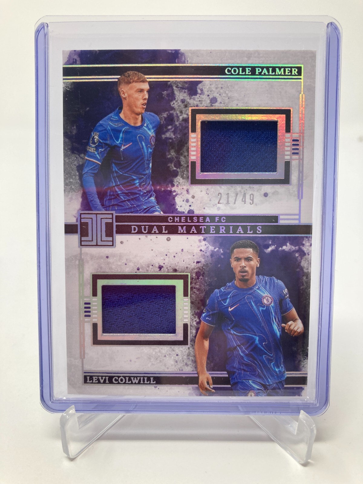 PANINI IMPECCABLE 24/25 PALMER / COLWILL CHELSEA DUAL MATERIALS PATCH 21/49. for sale on Ebay