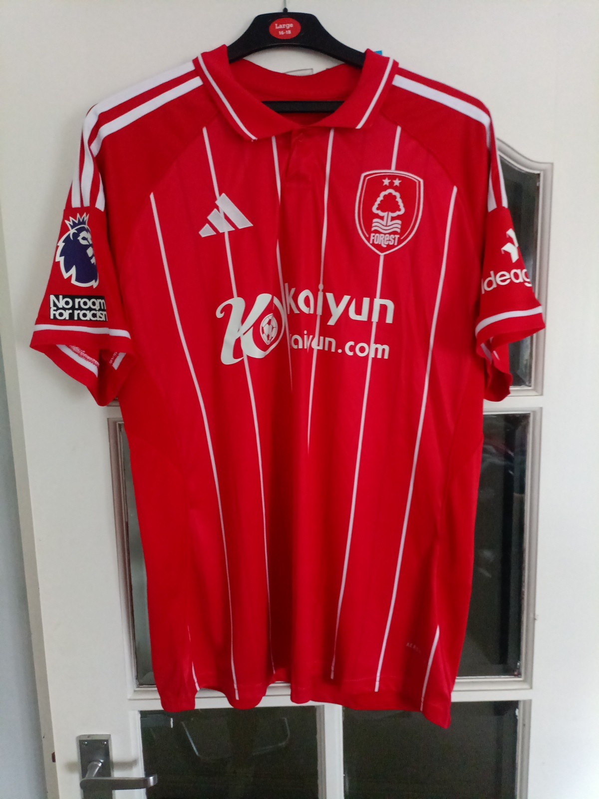 Nottingham Forest Home Shirt Adidas XL for sale on Ebay