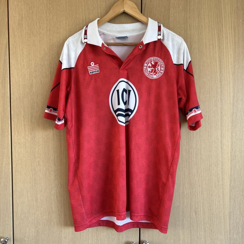 Middlesbrough fC Shirt - Large  for sale on Ebay