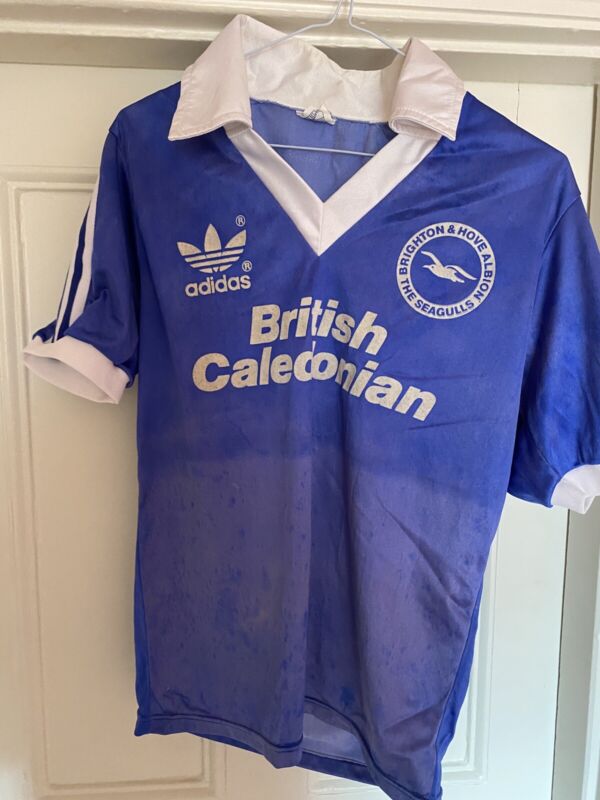 Brighton British Caledonian Original vintage football shirt 1983 for sale on Ebay