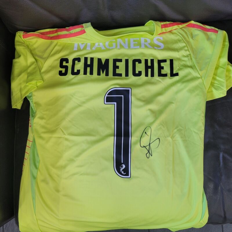 Kasper Schmeichel Hand Signed Celtic 2024/25 Repro Goalkeeper Shirt With COA 99p for sale on Ebay