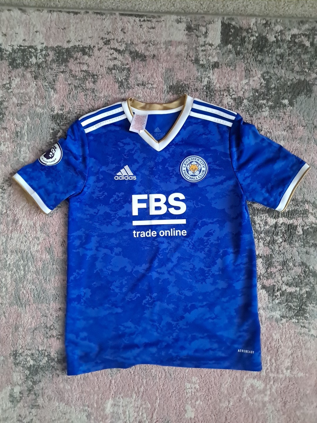 Leicester City Shirt, Home 2021-2022, 13-14 Years , Blue for sale on Ebay