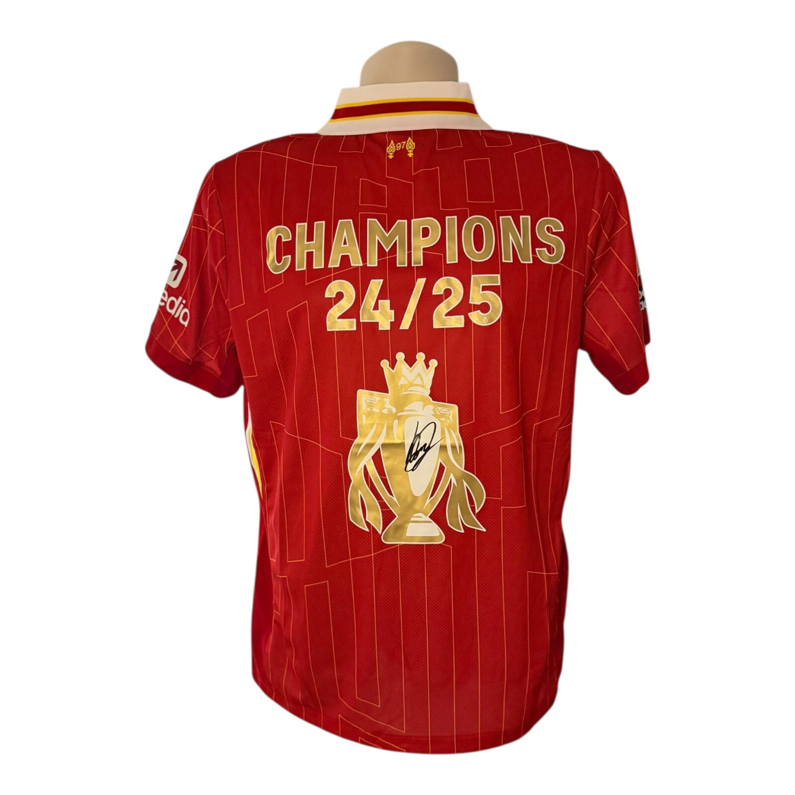 Luis Diaz hand signed champions shirt - Liverpool - Colombia for sale on Ebay