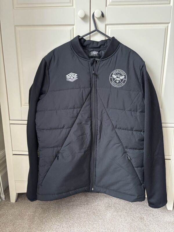 Brentford FC Thermal Jacket Adult Large Black for sale on Ebay