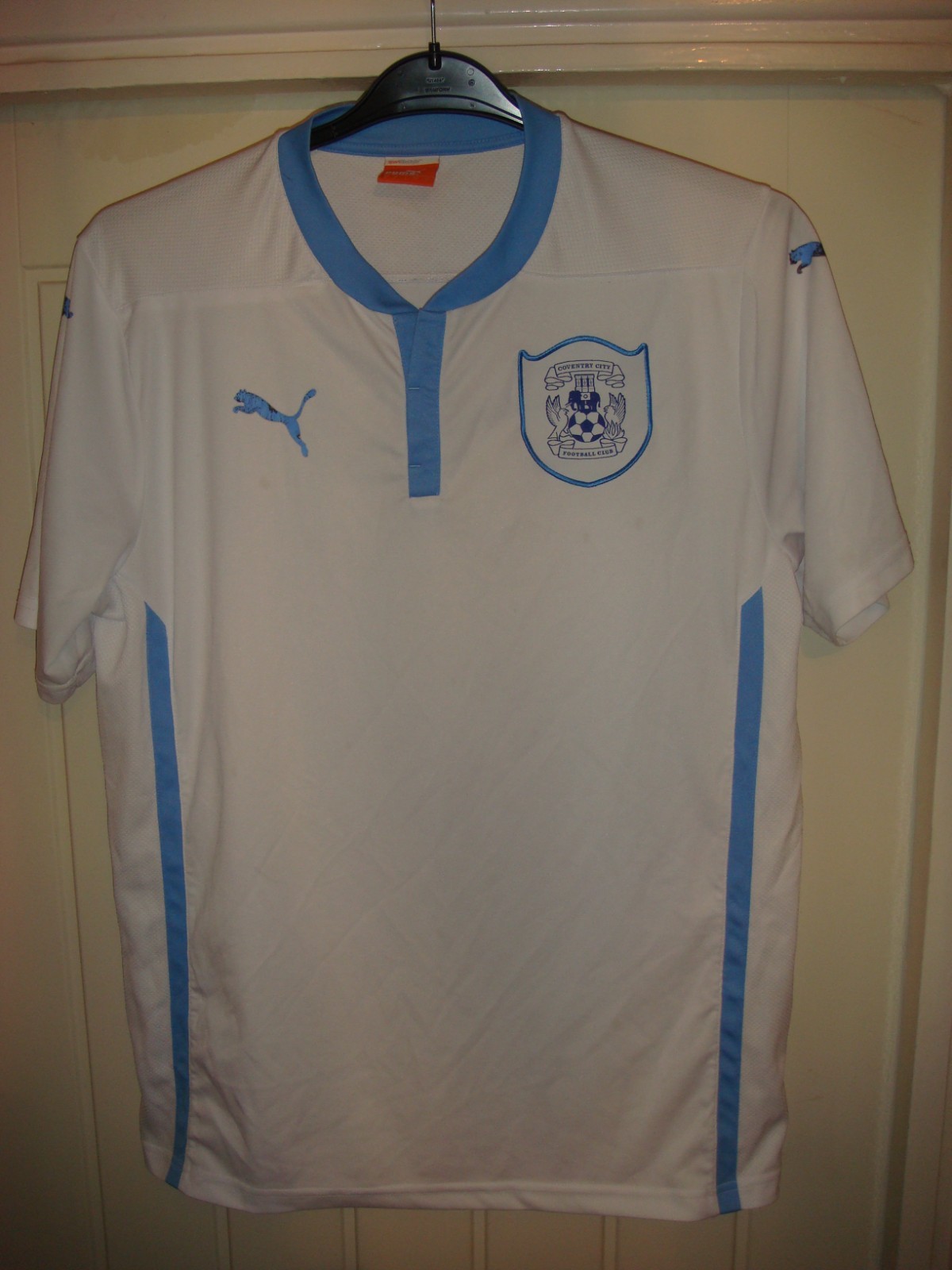 COVENTRY CITY FC PUMA AWAY FOOTBALL SHIRT - 2014/15 - LARGE ADULT - H9 for sale on Ebay