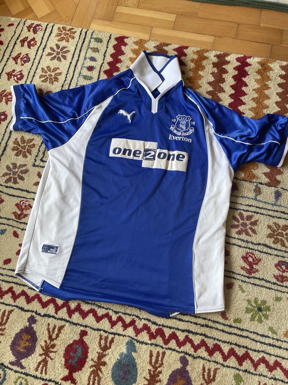Vintage Everton 2000/2001 Home Shirt. Size XL. Puma. Great Vintage Condition. for sale on Ebay
