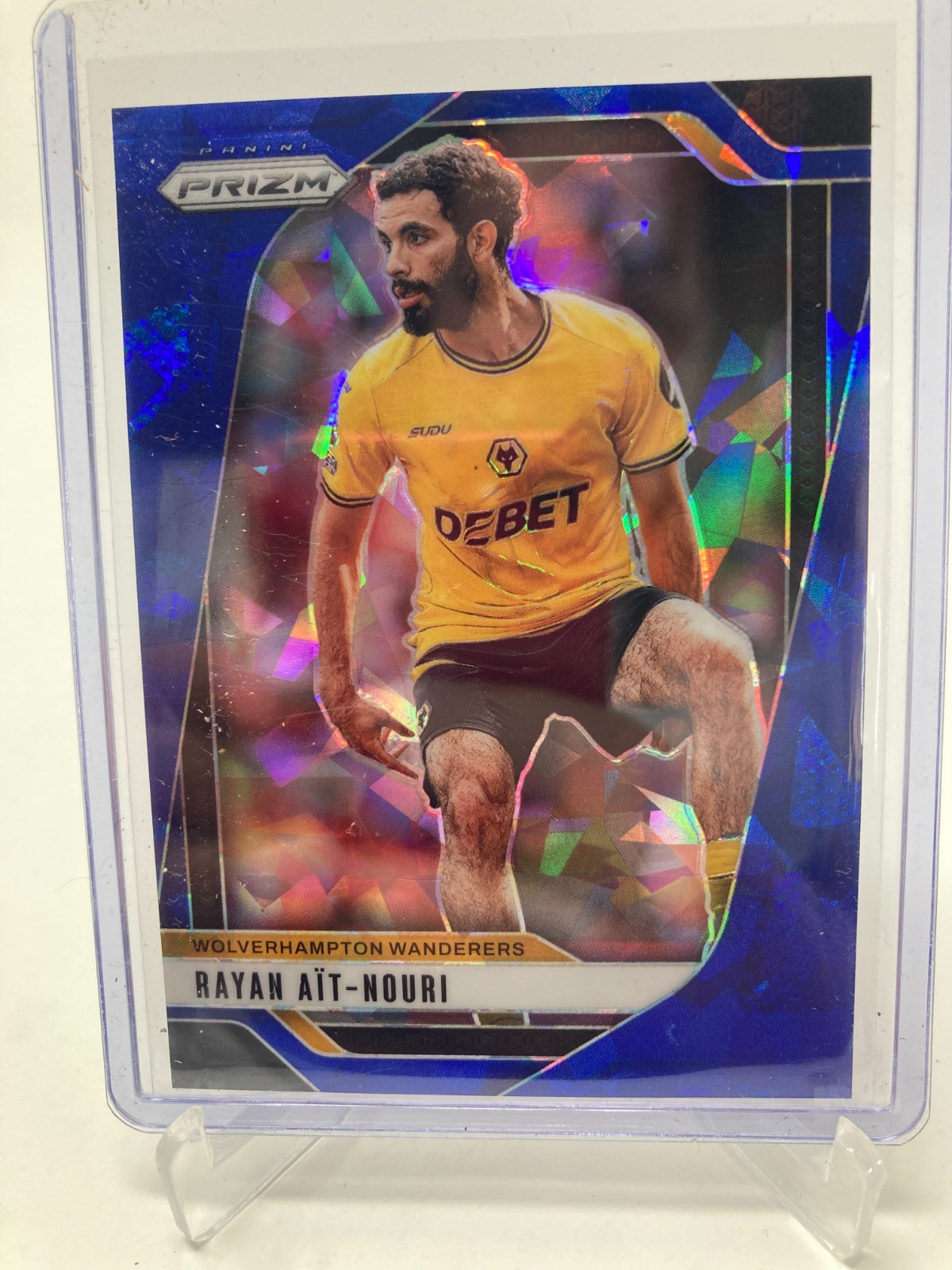 PANINI PRIZM PREMIER LEAGUE 24/25 RAYAN AIT-NOURI WOLVES PARALLEL 58/75. for sale on Ebay