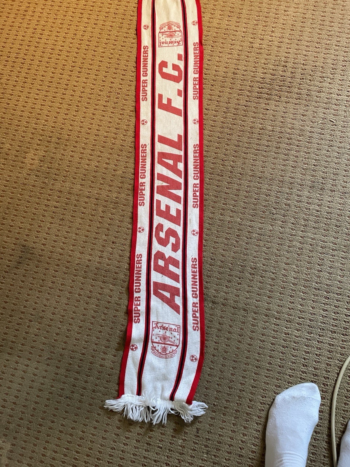 Old Arsenal Scarf for sale on Ebay