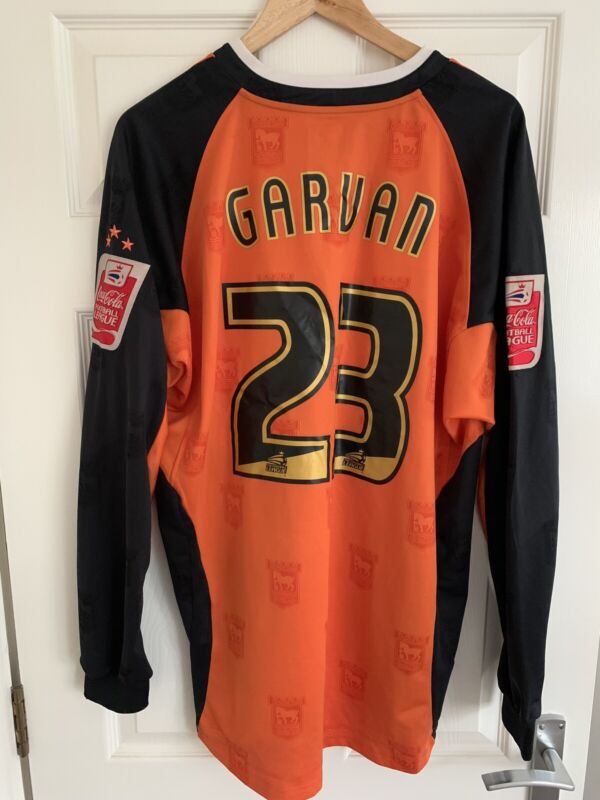 Ipswich town Matchworn Shirt 2004/06 Owen Garvan for sale on Ebay