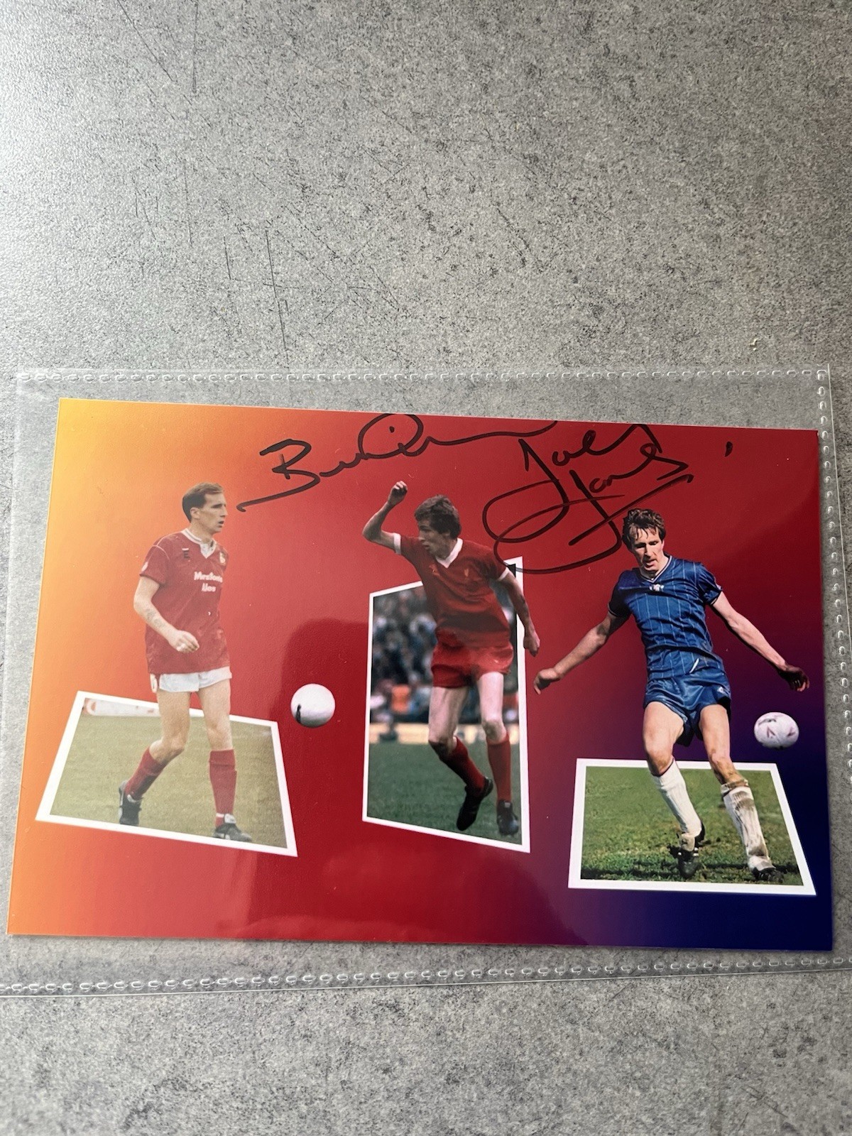 Signed the late great Joey Jones Autograph Liverpool Wrexham Chelsea  for sale on Ebay