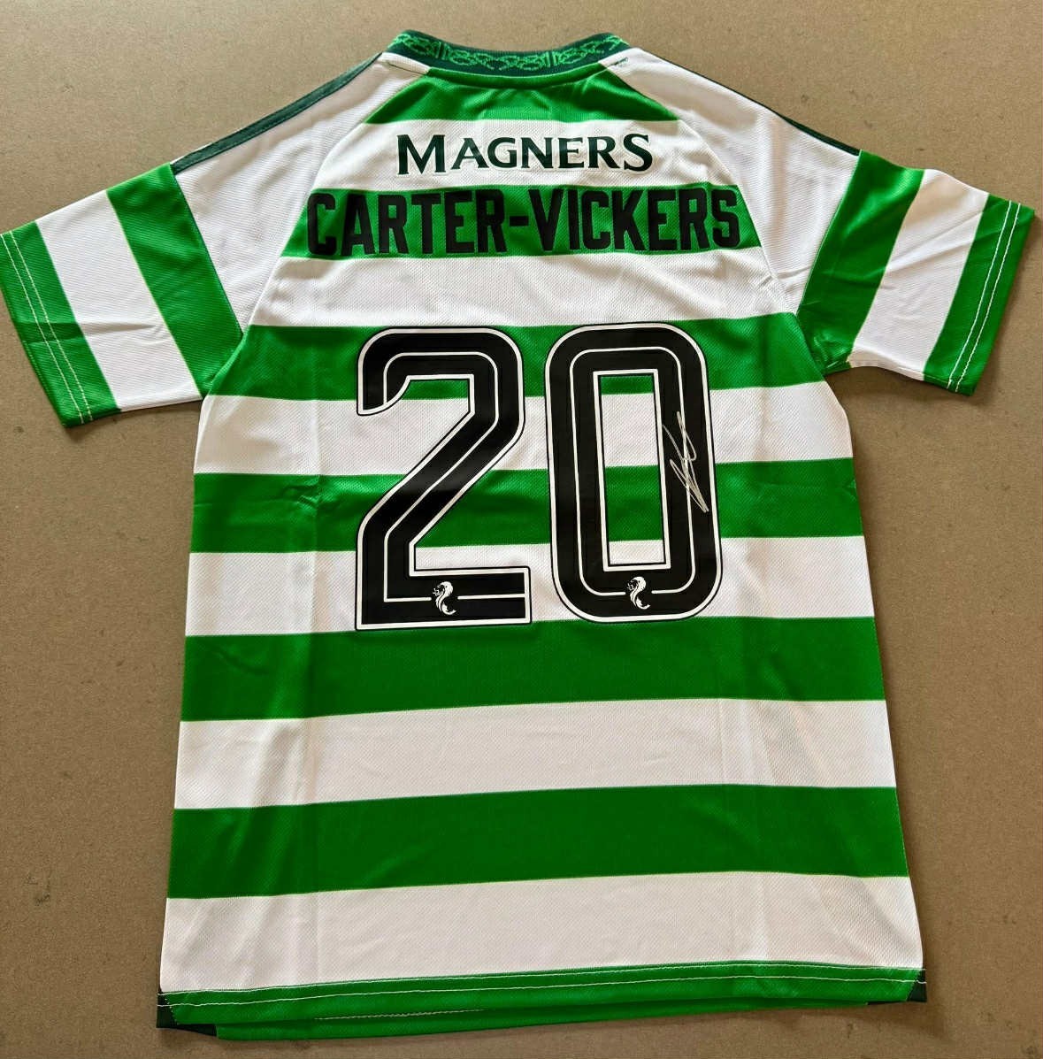 Signed Carter-Vickers Celtic Shirt, Comes With COA for sale on Ebay