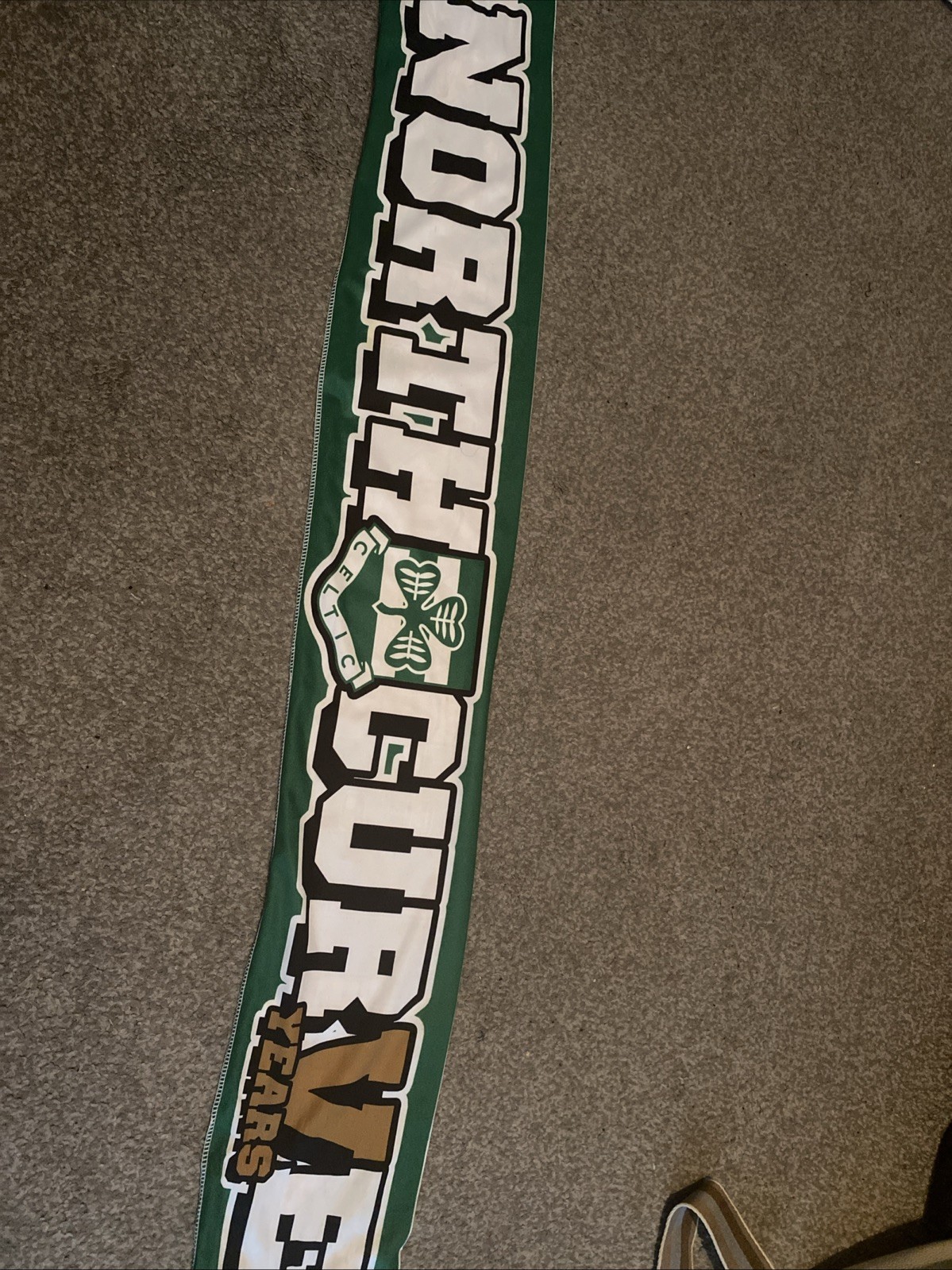Green Brigade North Curve Celtic2021 Membership Silk for sale on Ebay