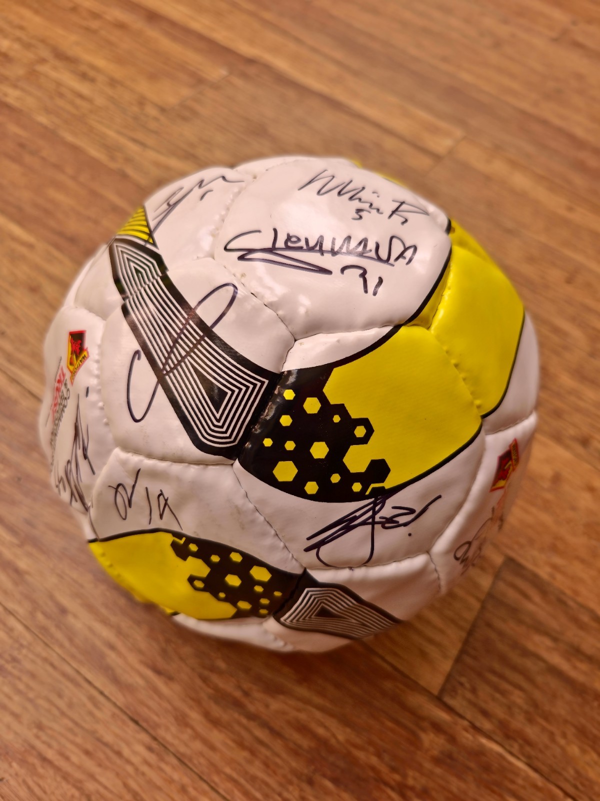 Watford FC Signed Football 2024/25 for sale on Ebay