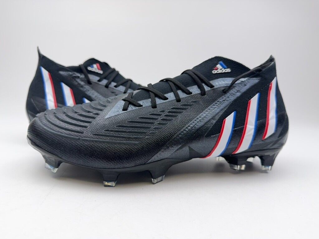 Adidas Predator Edge.1 Firm Ground Mens Football Boots UK Size 7, Black, New for sale on Ebay